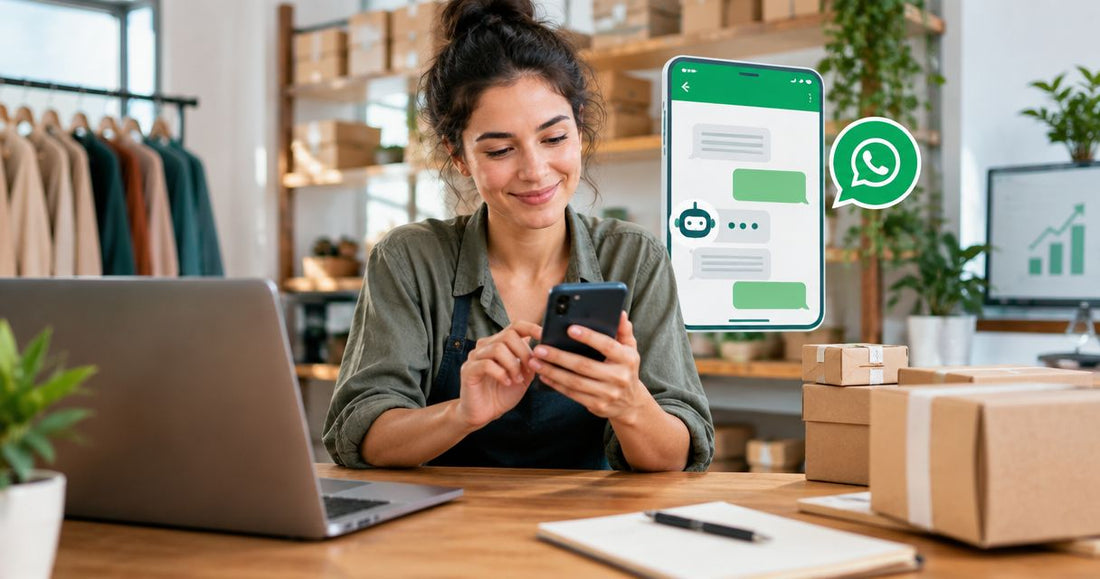 Can an AI chatbot handle WhatsApp orders for a small business?