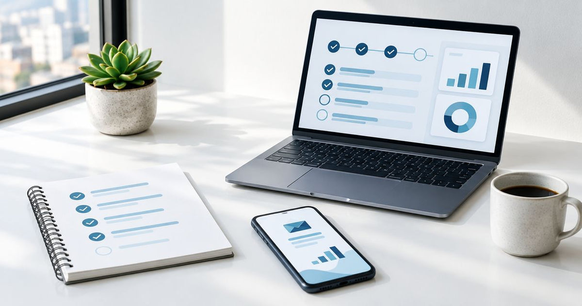 Use a job application tracker to plan follow-up emails