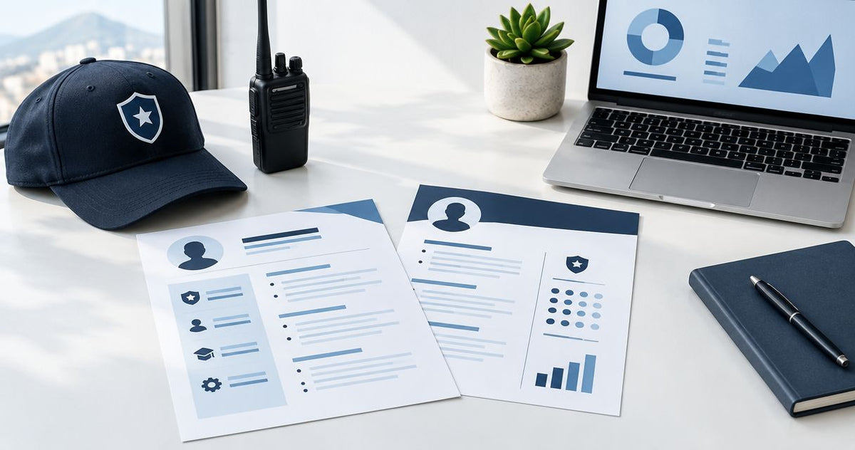South African CV examples for security officers