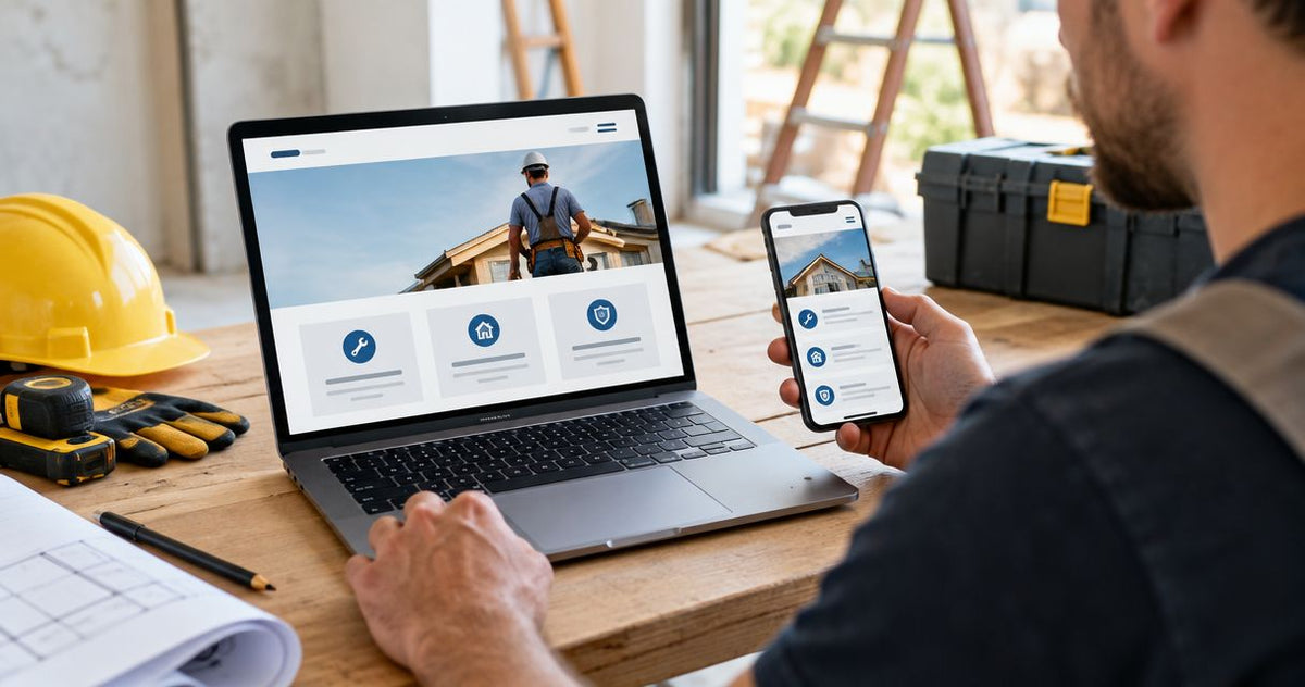 Website design for tradespeople: complete 2026 guide